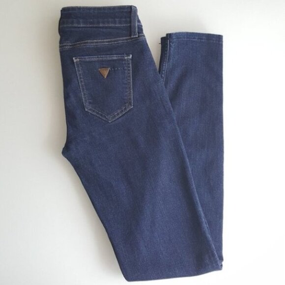 GUESS Power Skinny Jeans - Dark - Picture 9 of 15